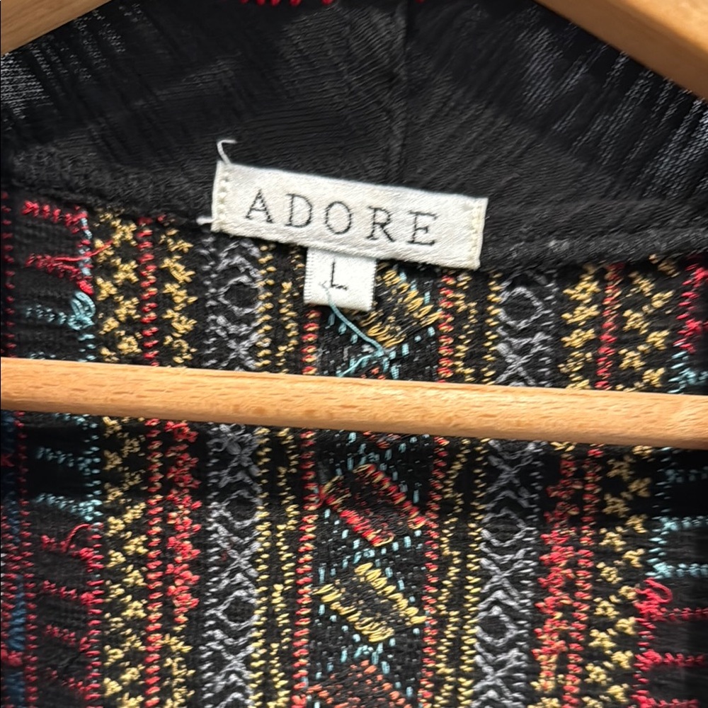 Boho Chic Multicolor Cardigan/Jacket - image 5